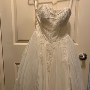 Ted baker cocktail wedding dress